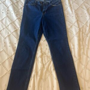 Old Navy High Rise Straight Jean Dark Rinse